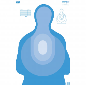 Birchwood Casey 23x35" Eze-Scorer Transitional Blue Paper Target 100-Pack