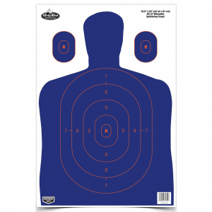 Birchwood Casey 16.5x24" Dirty Bird BC-27 Blue / Orange Silhouette Target 3-Pack