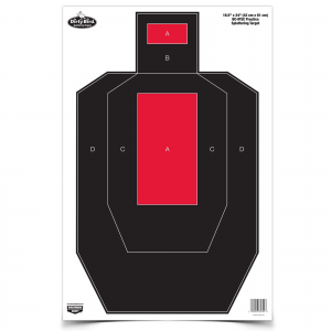 Birchwood Casey 16.5x24" Dirty Bird BC-IPSC Practice Target 3-Pack