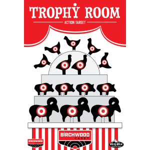 Birchwood Casey 12x18" Dirty Bird Trophy Room Target 6-Pack