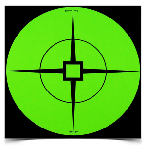 Birchwood Casey 6" Target Spots Target 10-Pack - Green