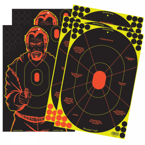 Birchwood Casey 12x18" Shoot-N-C Combo Target 5-Pack