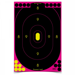 Birchwood Casey 12x18" Shoot-N-C Silhouette Target 5-Pack - Pink