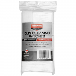 Birchwood Casey 1 1/2" .270 - .30 Cleaning Patches 750-Pack