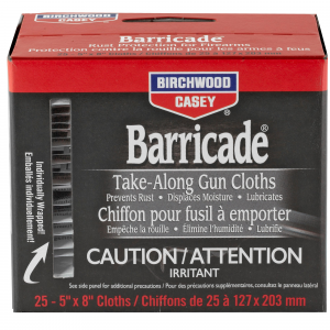 Birchwood Casey Barricade Rust Protection Take-Alongs 25-Pack