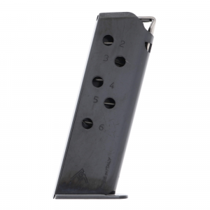 Mec-Gar Walther PPK .380 ACP 6-Round Blue Steel Magazine