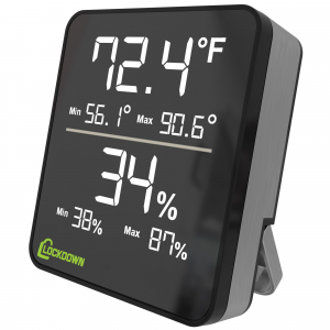 Lockdown Digital Hygrometer