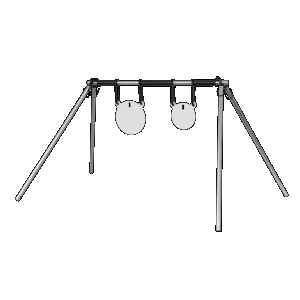 Birchwood Casey AR500 3/8" Gong Hanger 6-8" Steel Target Kit