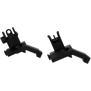 TacFire 45 Degree Spring Loaded Flip-Up Front and Rear Iron Sight Set