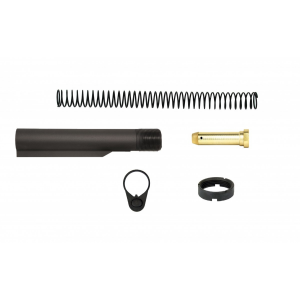 TacFire 6-Position AR-15 Mil-Spec Buffer Tube Assembly w/ Standard End Plate