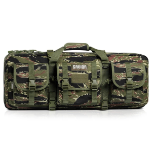 Savior Equipment American Classic Shorty 28" Double Rifle Case - Tiger Stripe