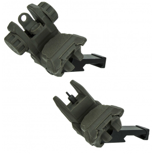 TacFire 45-Degree Flip-Up Front and Rear Sight Set - ODG