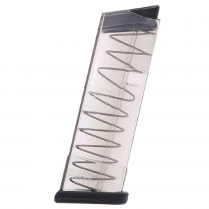 ETS 9mm 9-Round Extended Magazine for Glock 43 Pistols - Clear