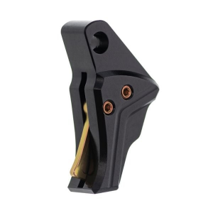 Tyrant Designs I.T.T.S. Trigger for Glock 43, 43x, 48 Pistols (Black, Gold Safety)