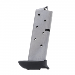 Metalform Colt Mustang .380 ACP Stainless Steel with Basepad Extender 7-Round Magazine