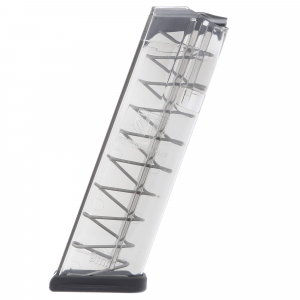 ETS 9mm 17-Round Magazine for Glock 17 Pistols - Clear