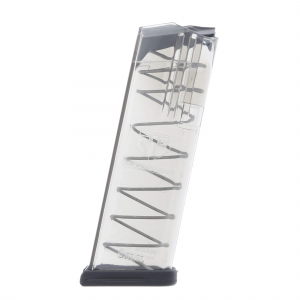ETS 9mm 15-Round Magazine for Glock 19 Pistols - Clear