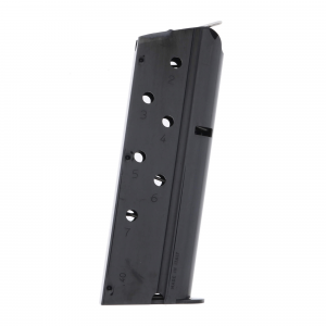 Mec-Gar 1911 Officer .40 7-Round Blued Steel Magazine