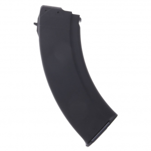 Bulgarian AK-47 7.62x39mm 30-Round Steel Lined Polymer Magazine - Black - 