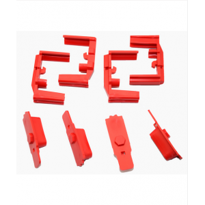 Hexmag HexID Color Identification System 4-Pack Lava Red Followers