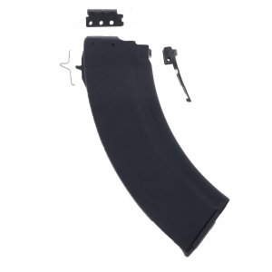 Bulgarian AK-47 7.62x39mm 30-Round Reinforced Steel Lug Polymer Magazine - Black