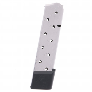 CMC Products Power Mag+ 1911 .45 ACP 10-Round Stainless Steel Magazine