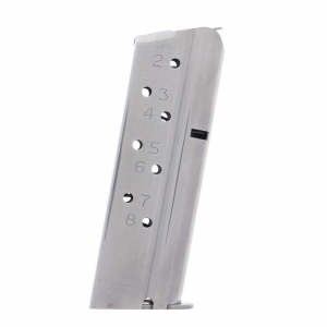 CMC Products Match Grade 1911 Compact 9mm 8-Round Stainless Steel Magazine