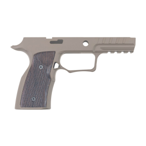 Sharps Bros. 320 Improved Wenge Grip Module for Sig P320 with No Manual Safety Cutout - FDE