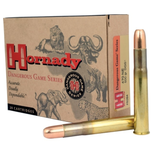 Hornady Dangerous Game 3.25 .470 Nitro Express Ammo 500gr DGS 20 Rounds nady Dangerous Game 3.25 .470 Nitro Express 500gr DGS 20 Rounds Ammo