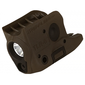 Streamlight TLR-6 Gun Light and Red Laser for Glock 42/43 - FDE