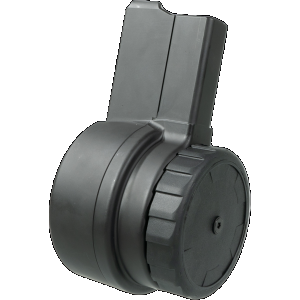 Warrior Systems AR-15 .223 / 5.56 15-Round Drum Magazine - Black