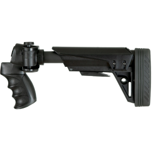 ATI Strikeforce Gen 2 Side Folding Shotgun Stock for Maverick 88, Mossberg 500, Remington 870 12 Gauge Shotguns - BLK