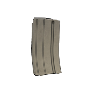 CPD AR-15 .223 / 5.56 20-Round Aluminum Magazine w/ Black Follower - Gray