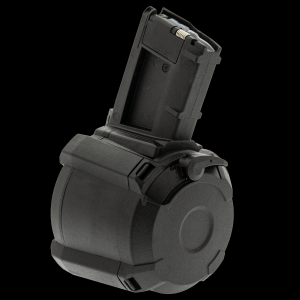 pul PMAG D-60 AR-15 .223 / 5.56 60-Round Polymer Drum Magazine Ammo
