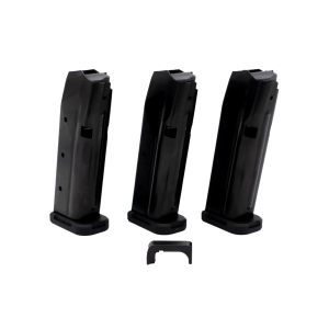 eld Arms Gen 3 S15 9mm 15-Round Magazine W/ Steel Mag Release For Glock 43X / 48 Pistols 3-Pack Ammo