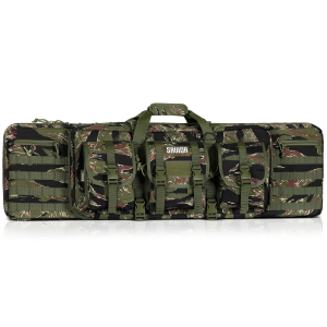 Savior Equipment Camo American Classic 46" Double Rifle Case - Tiger Stripe