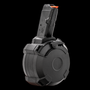 pul D-50 GL9 PCC 9mm 50-round Drum Magazine For Glock-Compatible PCCs Ammo