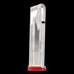 Atlas Gunworks 2011 Slidelock Stainless Steel 9mm 21-Round 140mm Magazine - Red - Atlas Gunworks