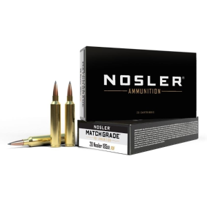 Nosler Match Grade 28 Nosler Ammo 185gr RDF 20 Rounds ler Match Grade 28 Nosler 185gr RDF 20 Rounds Ammo