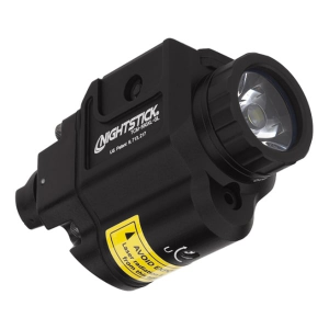 Nightstick Compact Tactical Weapon-Mounted Light with Green Laser
