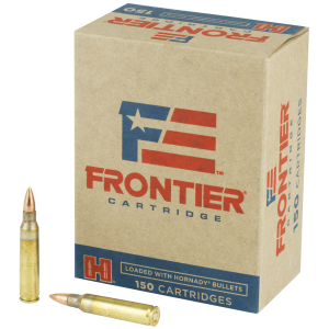 nady Frontier Cartridge 5.56x45mm NATO 55gr FM193 FMJ 150 Rounds Ammo