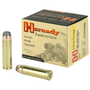 Hornady Custom .500 S&W Magnum Ammo 500gr InterLock Flat Point XTP 20 Rounds nady Custom .500 S&W Magnum 500gr InterLock Flat Point XTP 20 Rounds Ammo