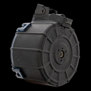 Mag Saiga 12 Gauge 10-Round Clear Polymer Drum Magazine Ammo