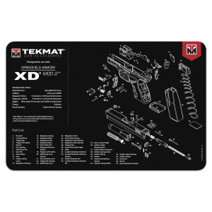 TekMat Handgun Cleaning Mat Springfield XD M2