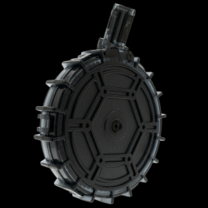 Mag Remington Model 597 .22 LR 70-Round Drum Magazine Smoke Ammo