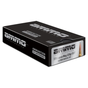 o Inc. Hunt LR .338 Lapua Magnum 225gr SST 20 Rounds Ammo