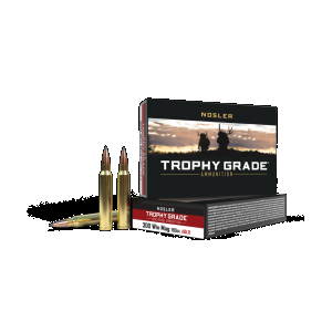 Nosler Trophy Grade .300 Win Mag 190gr Accubond Ammo 20 Rounds