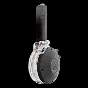  .40 S&W 50-Round Drum Magazine For Glock Pistols Ammo