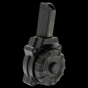 Mag AR-15 9mm Colt / SMG Type 30-Round Drum Magazine Ammo