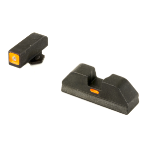 Ameriglo Combative Application Pistol Sights for Glock Pistols in 10mm, .45 ACP, .45 GAP Orange